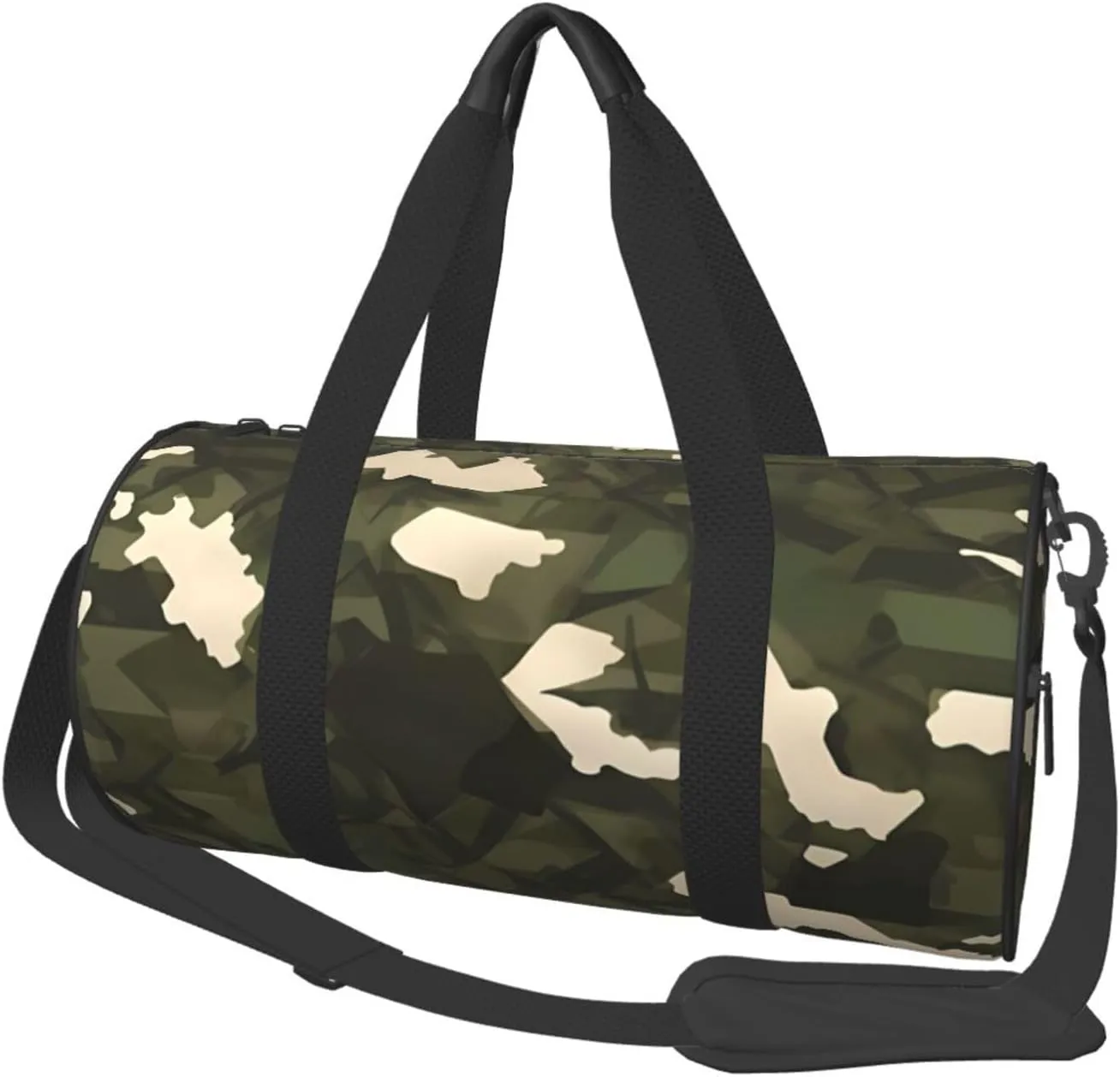 Travel Bag For Women,Army Camouflage Print Personal Item Duffle Bags,Weekend Travel Duffel Tote Bag,Travel Sport Gym Bag For Men,Airplane Travel Essentials For Flying