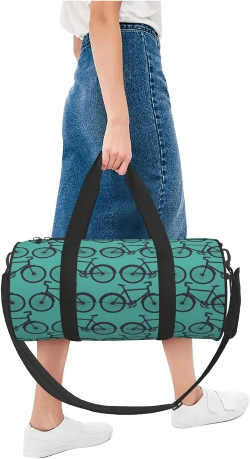 Travel Duffle Bag for Men Women, Sport Bicycle Duffle Bags for Sport Gym Overnight Luggage