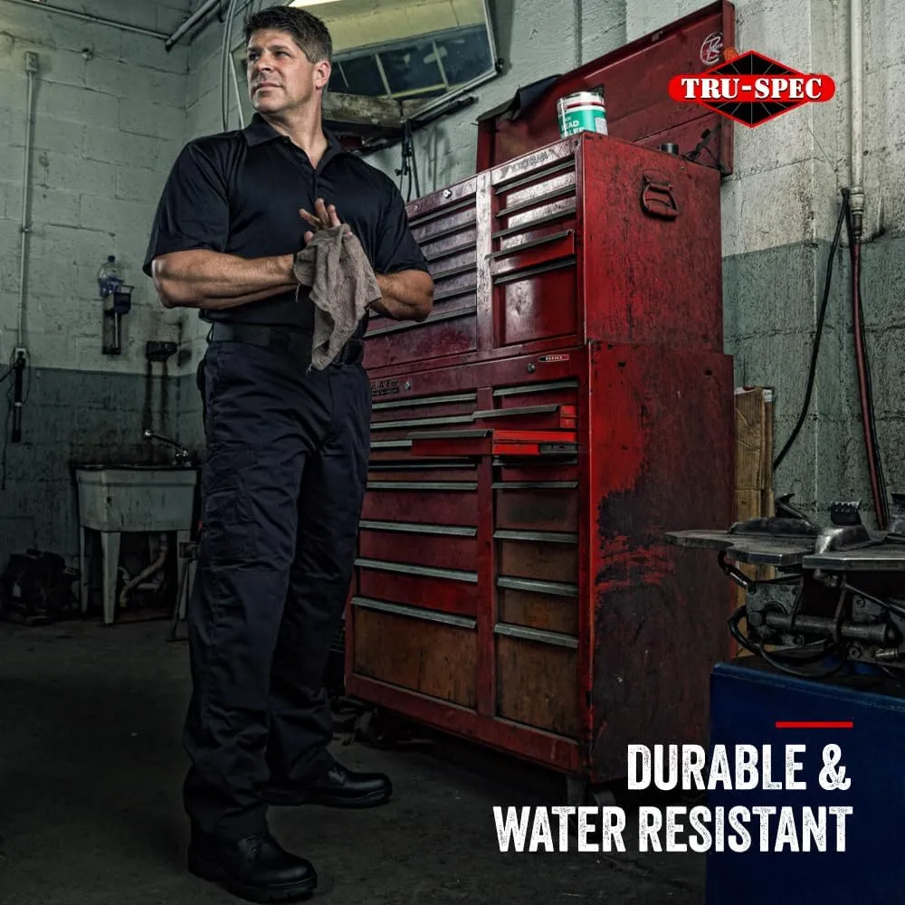 Tru-Spec 24-7 Original Tactical Pants for Men - Water-Resistant Cargo Work Pants with Concealed Carry and Knee Pad Openings