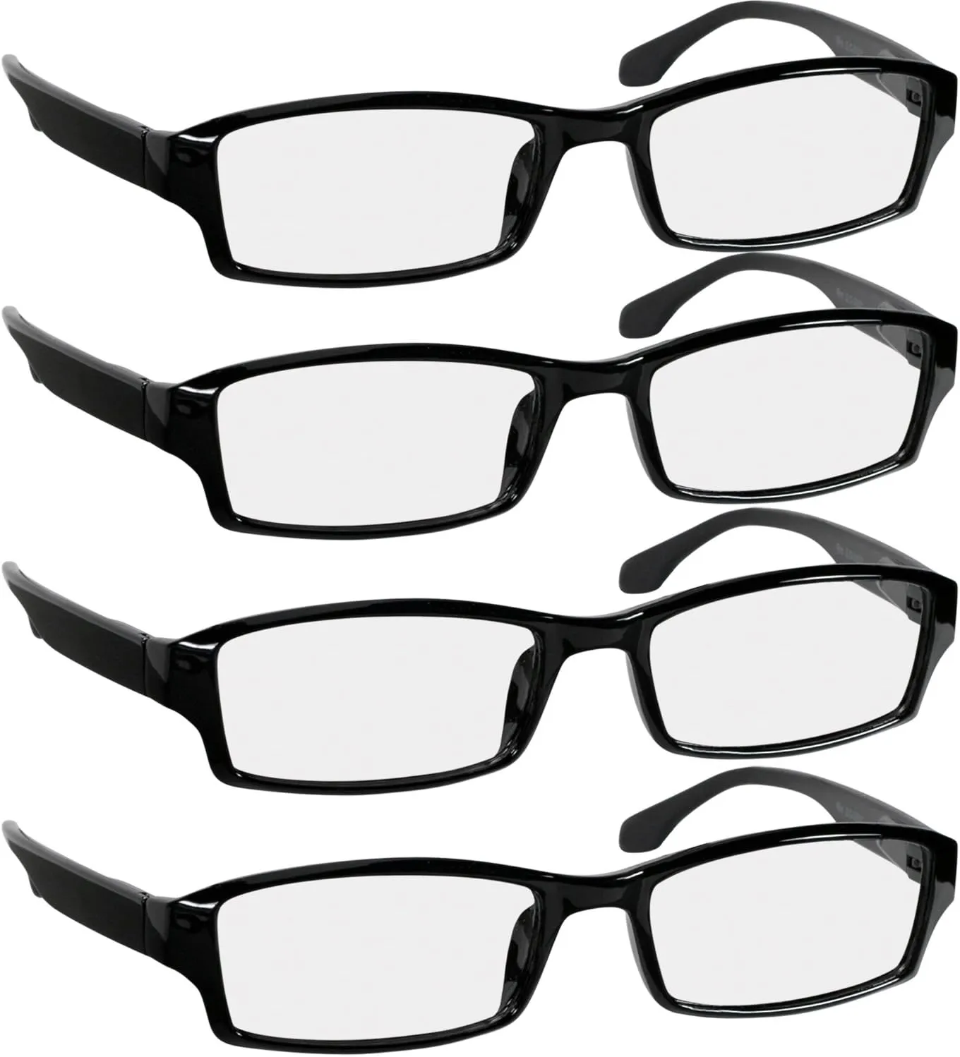 TruVision Readers Reading Glasses, Comfort Spring Hinges for Men and Women, 9501HP