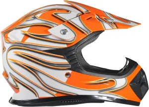 Typhoon Youth Dirt Bike Helmet Off Road ATV Motorcycle MX Kids Motocross