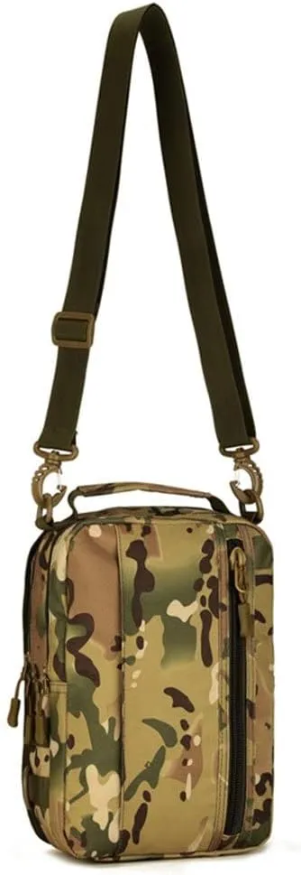 UNISTRENGH Tactical Military Sling Bag Chest Pack Molle Daypack Backpack Casual Shoulder Bag Crossbody Duty Gear (CP Camouflage)