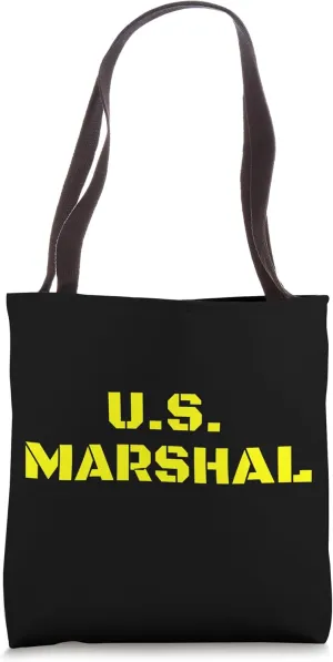 U.S. Marshal United States Marshals Service USMS Costume US Tote Bag