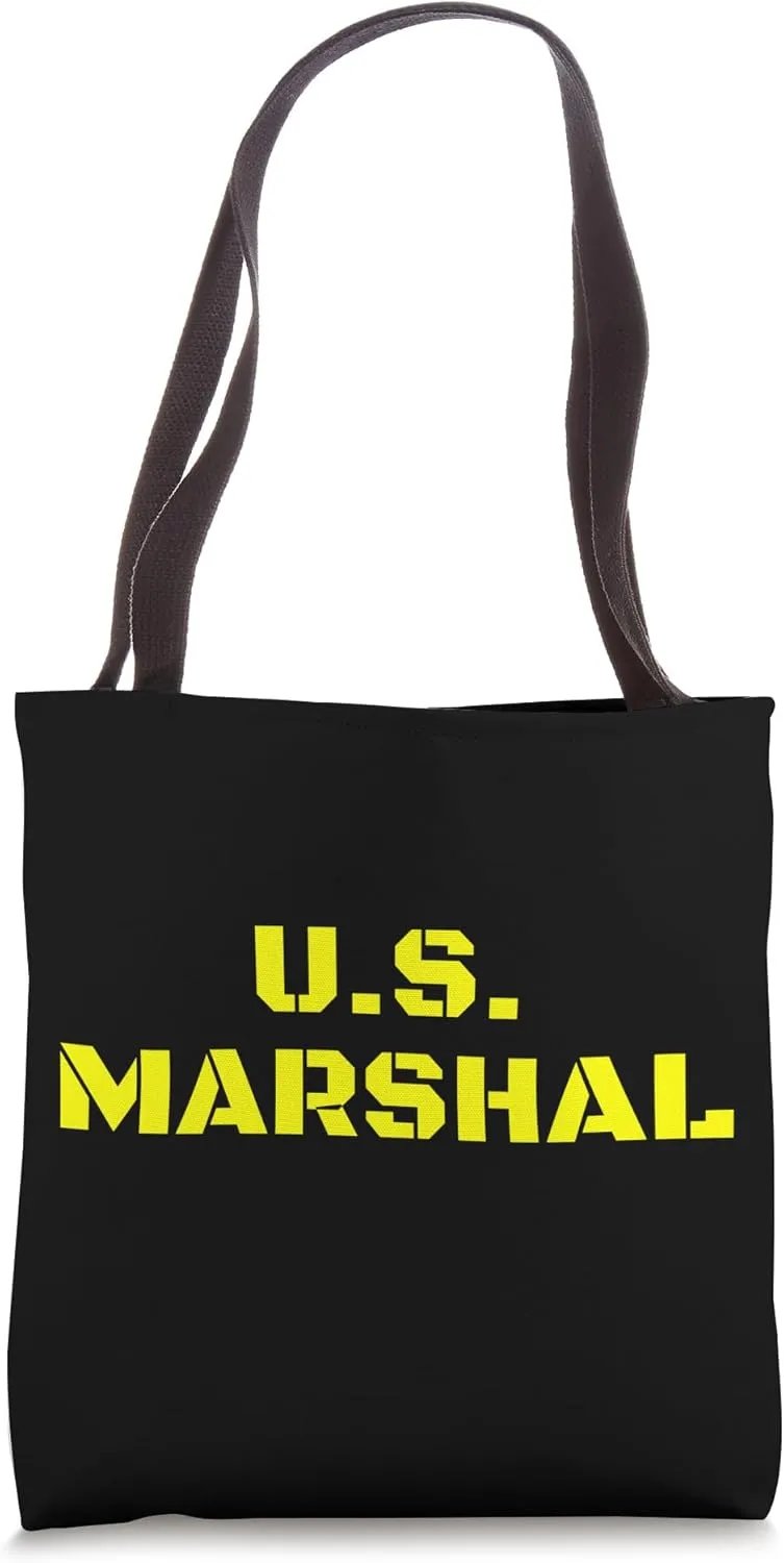 U.S. Marshal United States Marshals Service USMS Costume US Tote Bag