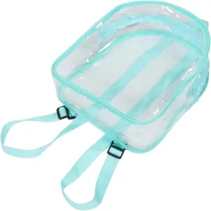 VANZACK Clear Doll Backpack PVC Organizer for Cotton Dolls Plush Easy Clean Transparent Storage Bag for Travel Display