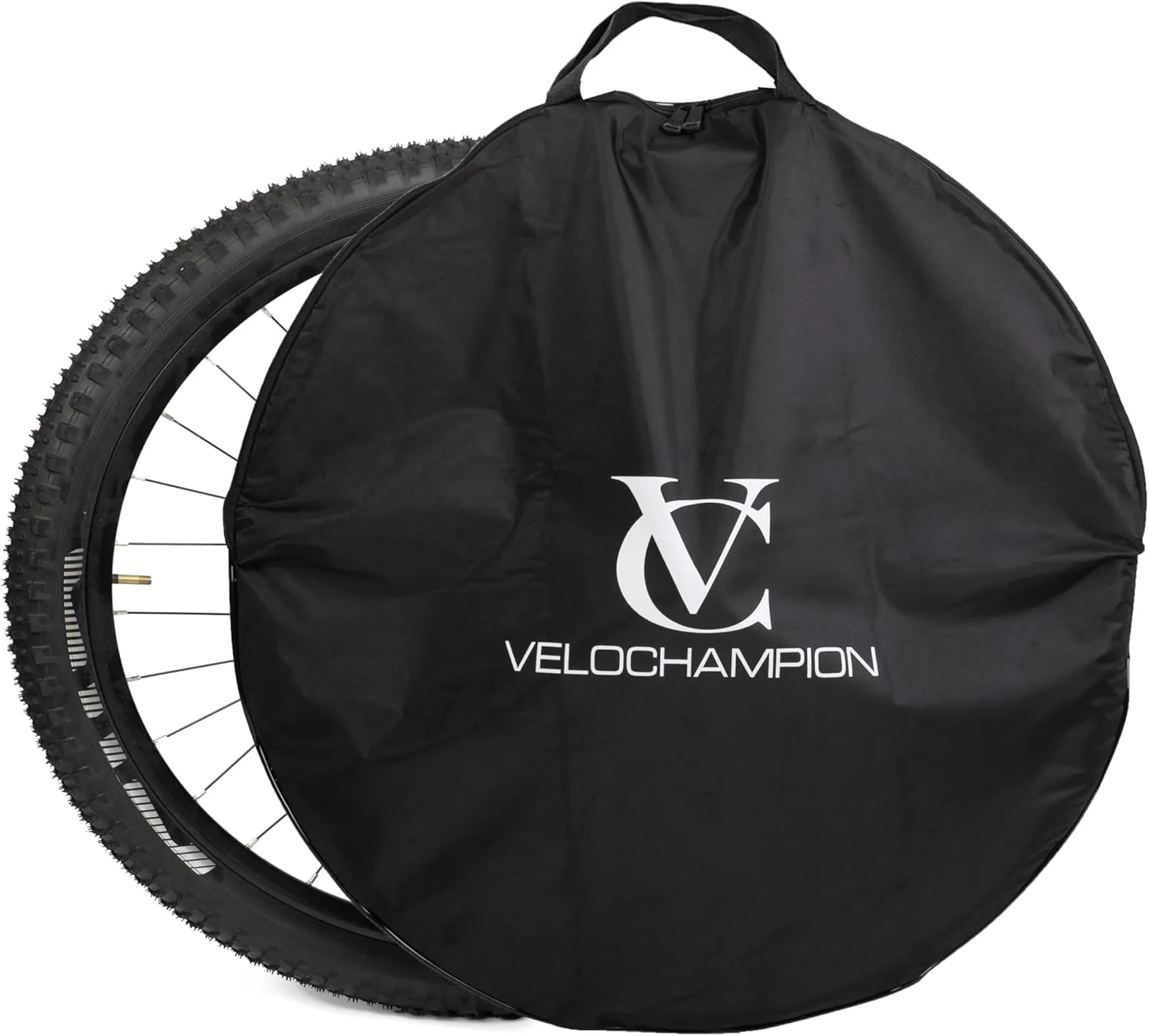 VeloChampion Waterproof Bicycle Wheel Case for 26, 27.5, 29 inch Mountain Bike Wheels – Durable Travel Bike Wheel Cover (1)
