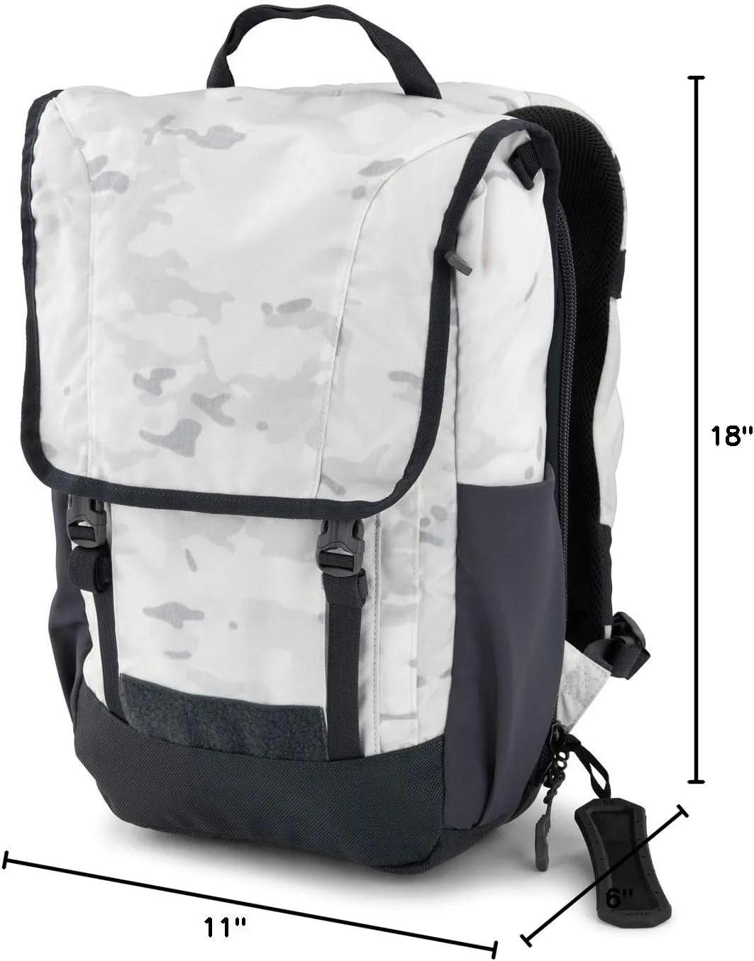 Vertx Last Call Pack Tactical Backpack 20L Medium Molle Laptop Rucksack for Travel, Work, Outdoor, Concealed Carry, Utility Tactical Gear Bag, Alpine Mc/Smoke Grey