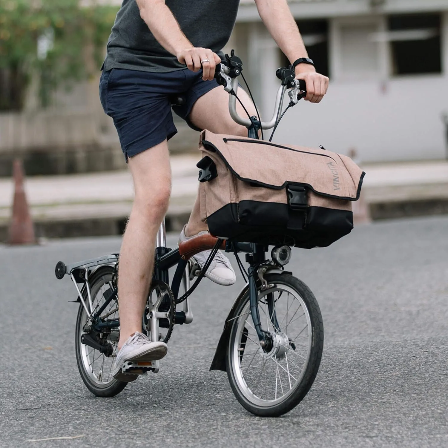 Vincita Birch Front Bag 2.0 for Brompton Folding Bicycle