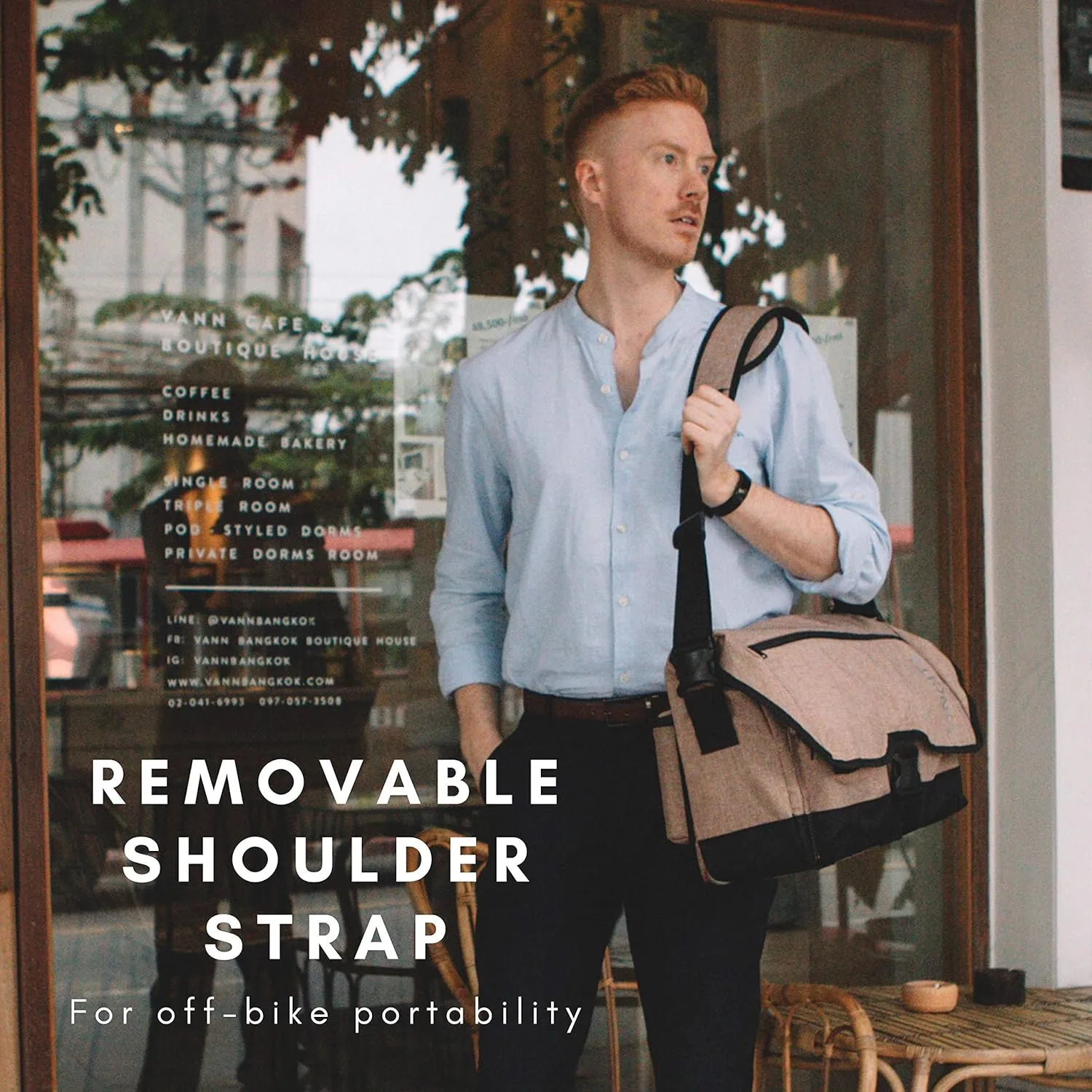 Vincita Birch Front Bag 2.0 for Brompton Folding Bicycle