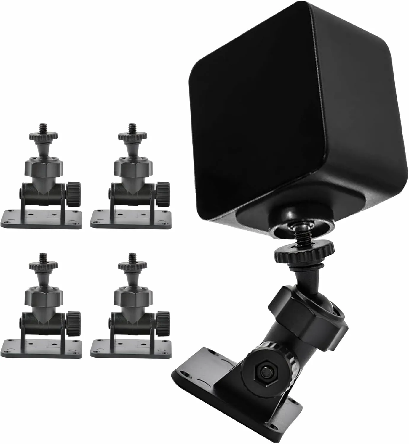 Wall Mount 1/4 Screw Mini Tripod Stand Holder for Valve Index HTC Vive Vive PRO Base Station with Strong Double Sided Adhesive and Screw Set Drill or Adhesive Mounting Options