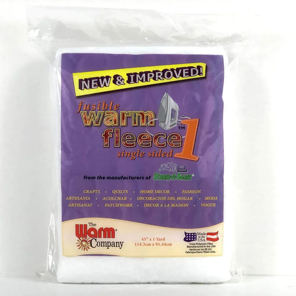 Warm Fleece 1 Side Fusible