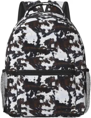Western Backpack for Women Boho Style Travel Backpack Purse Casual Daypack for Laptop College (#11-Balck Cowhide)
