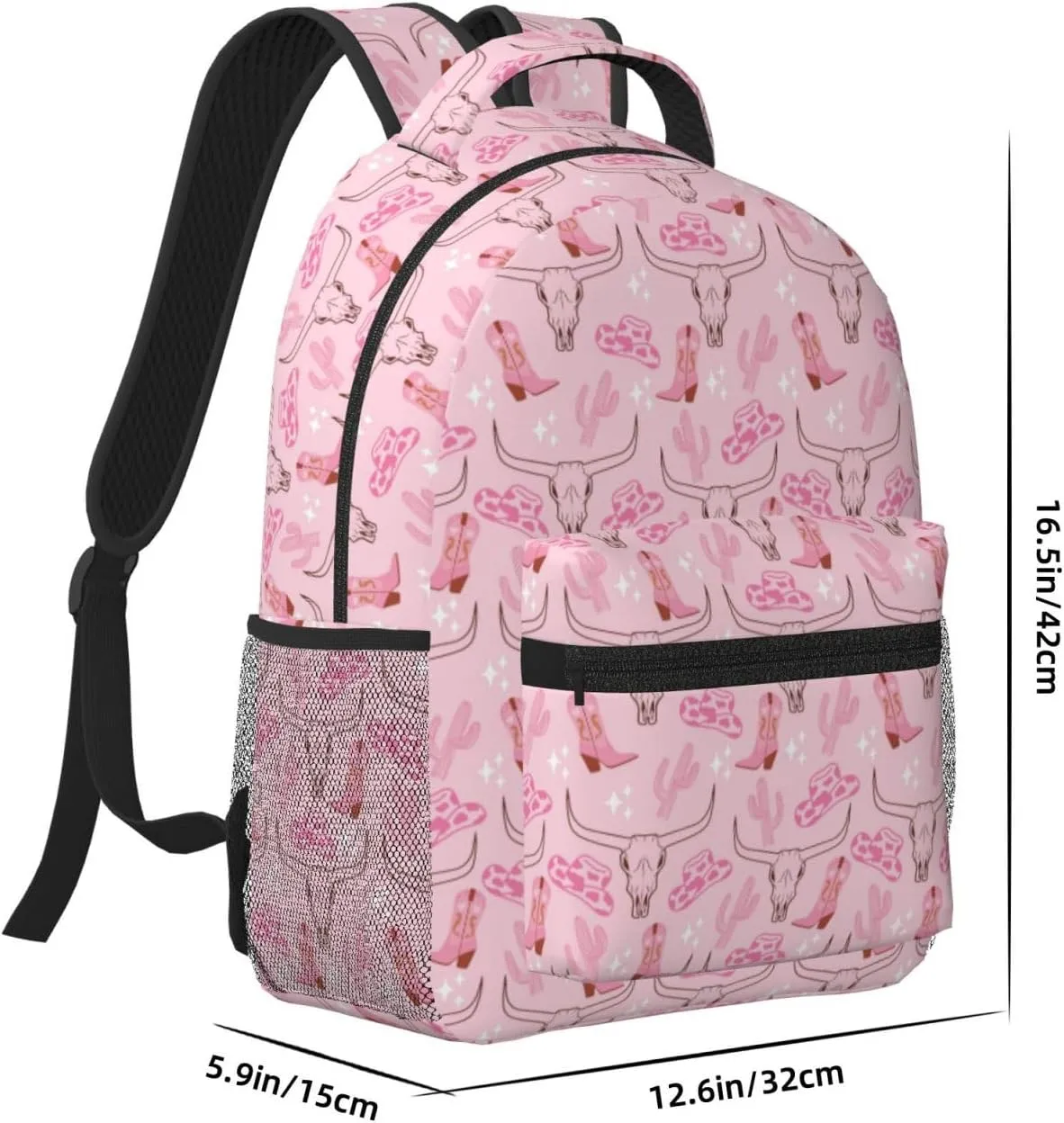 Western Backpack for Women Boho Style Travel Backpack Purse Casual Daypack for Laptop College (#7-Cowgirl)