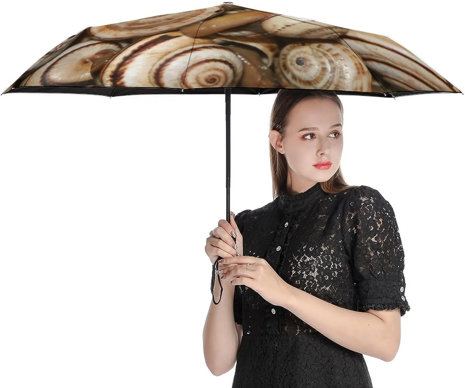 Windproof Travel Umbrellas for Rain,Tropical Summer Surfboard Durable & Compact Umbrella-Waterproof Canopy for Backpack, Purse, Portable, Umbrella for Travel