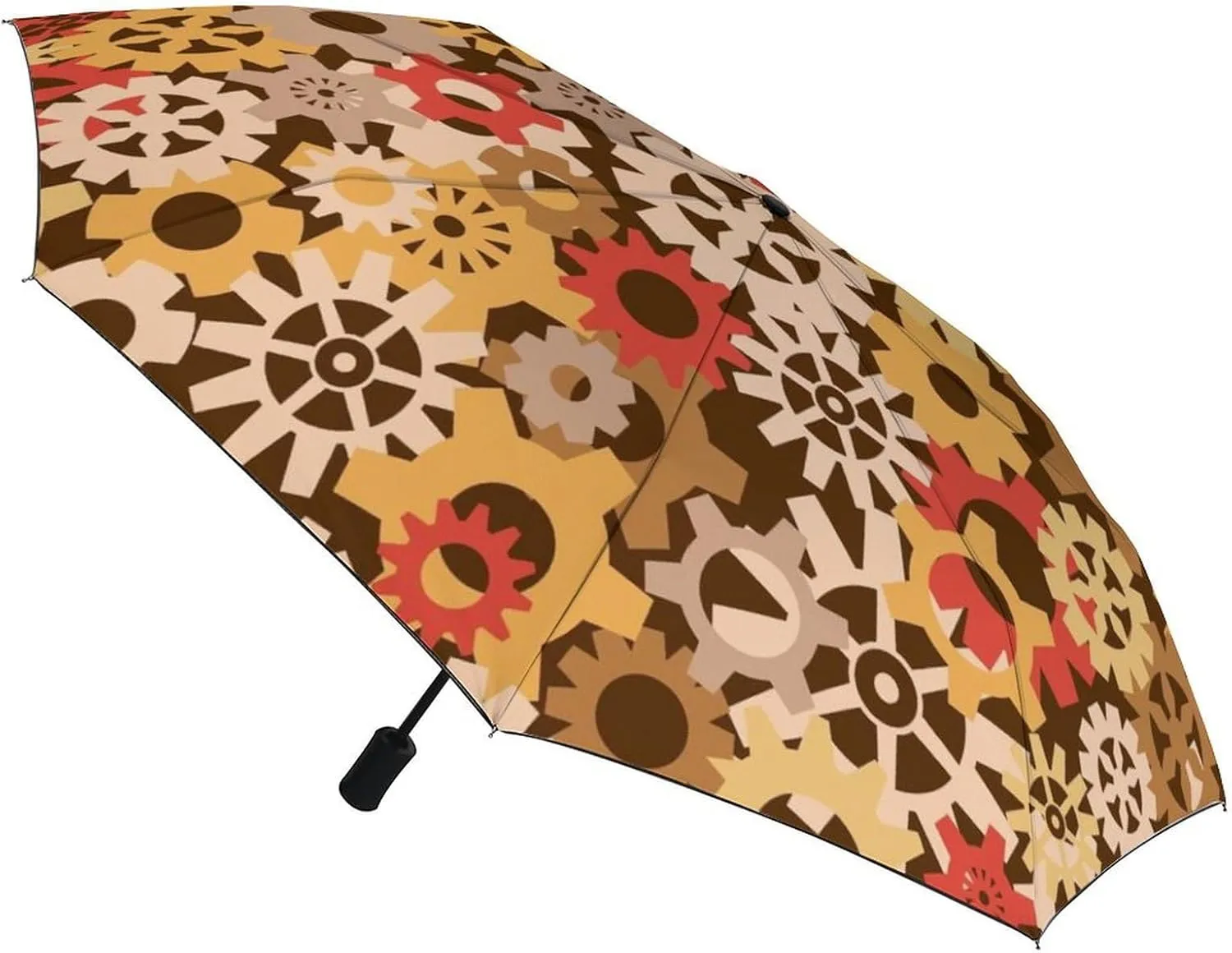 Windproof Travel Umbrellas for Rain,Underwater Creatures Durable & Compact Umbrella-Waterproof Canopy for Backpack, Purse, Portable, Umbrella for Travel