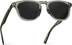 WMP Eyewear – Men’s Polarized Sport & Golf Sunglasses: Round Frame, Anti-Reflective Lenses, Non-Slip Nose Pads, Lightweight