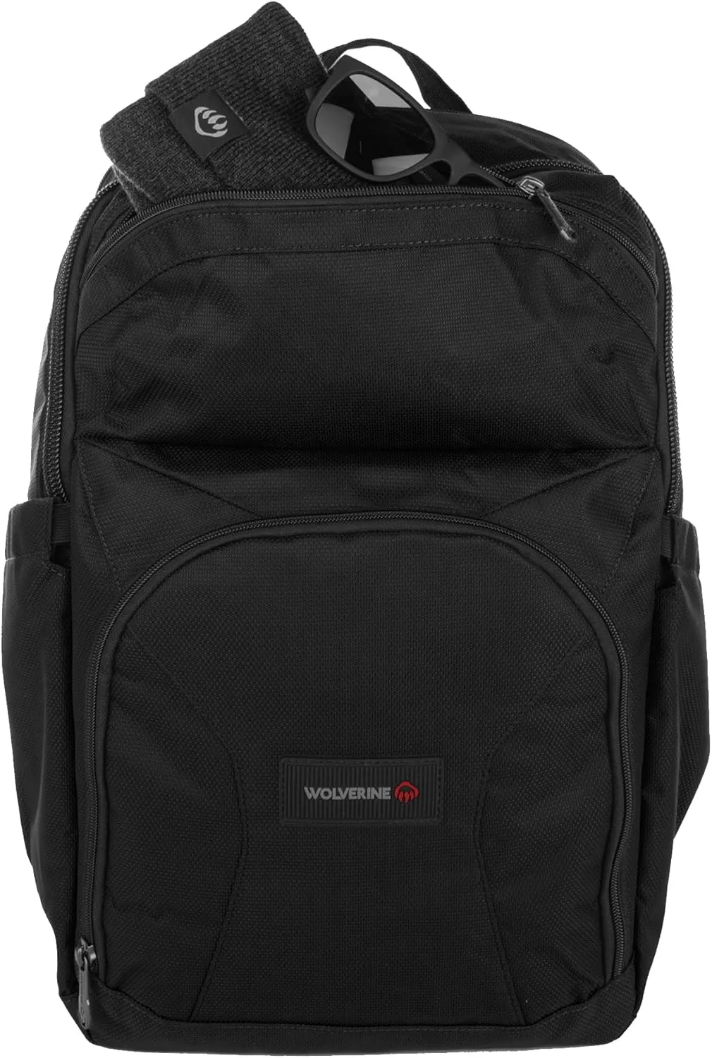 WOLVERINE 33L Backpack with Large Main, Laptop Compartment and Cooling Straps, Pro-Black