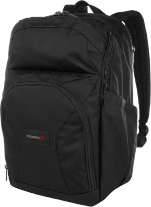 WOLVERINE 33L Backpack with Large Main, Laptop Compartment and Cooling Straps, Pro-Black