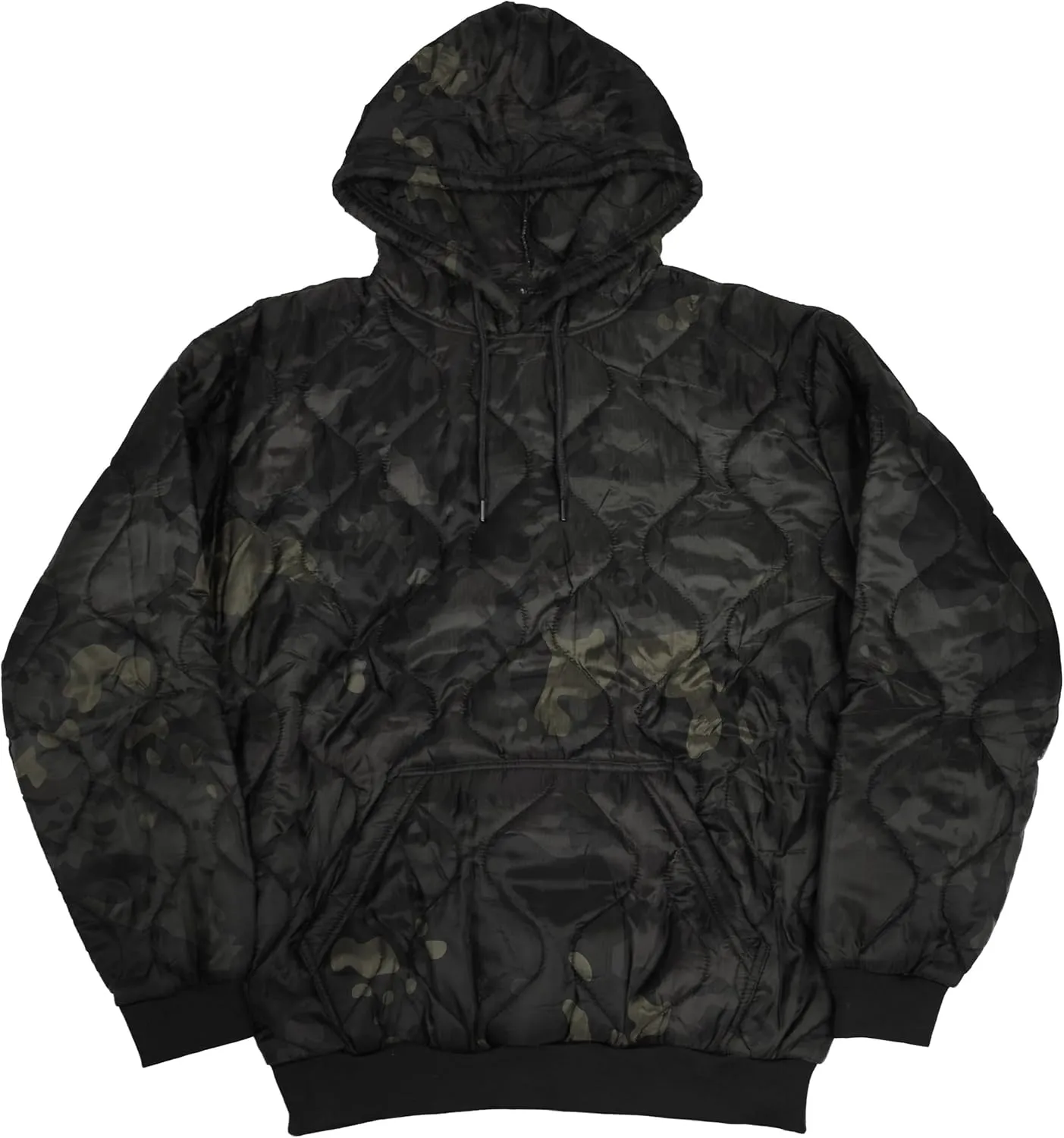 Woobie Hoodie Pull-Over Parka Camouflage Military Blanket Jacket Cold Weather Sweatshirt