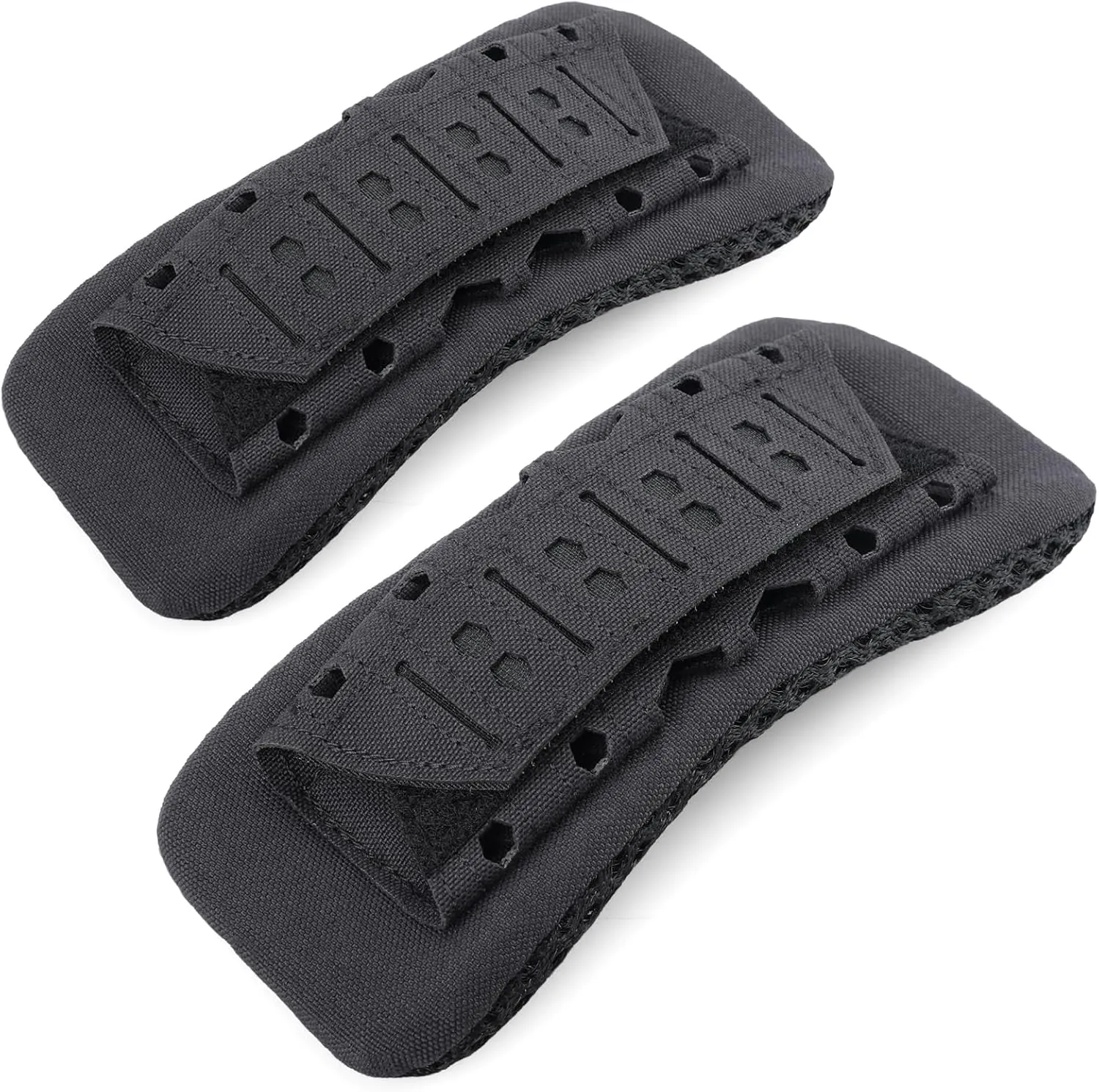 WYNEX Shoulder Strap Pad for Vest Carrier, 2 Pack Tactical Plate Shoulder Pads Strap Cushion Vest Accessories Shoulder Pads Soft Mesh Pads with Tactical Gear for Men