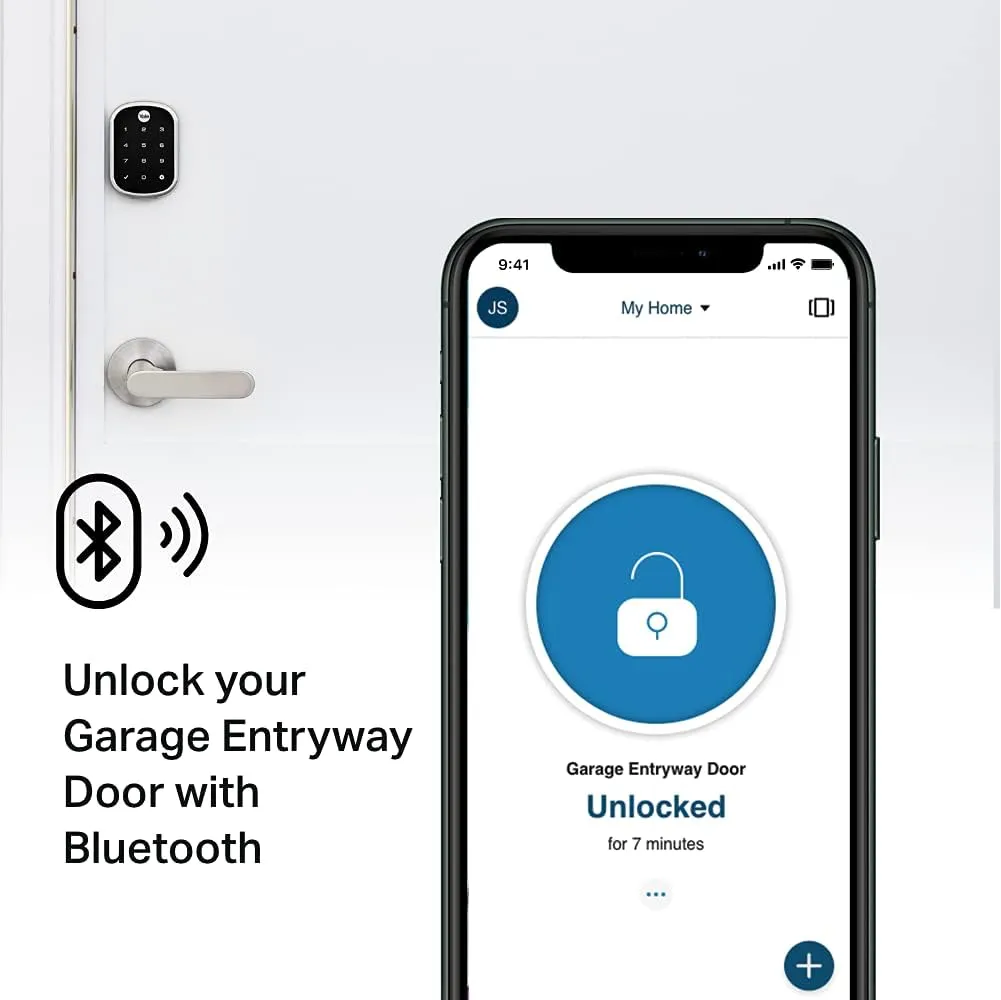 Yale | LiftMaster Smart Lock with Touchscreen Deadbolt - Works with myQ App & Key by Amazon in-Garage Delivery when paired with Smart Garage Hub (sold separately), Oil Rubbed Bronze