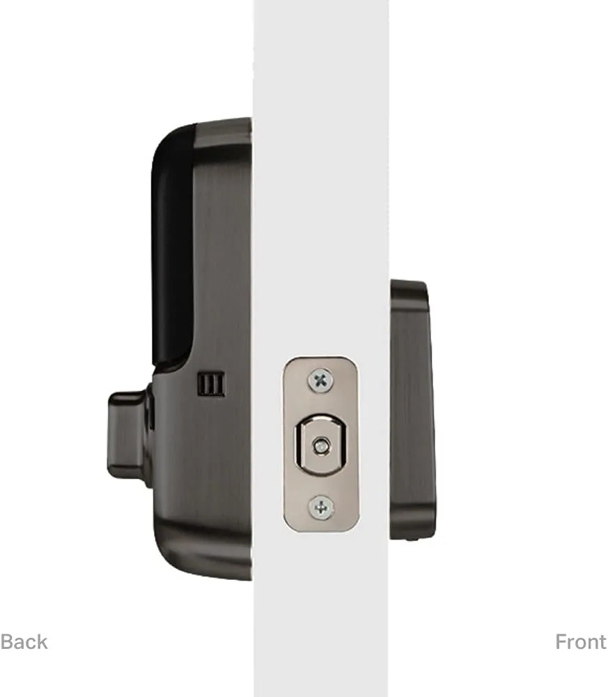Yale | LiftMaster Smart Lock with Touchscreen Deadbolt - Works with myQ App & Key by Amazon in-Garage Delivery when paired with Smart Garage Hub (sold separately), Oil Rubbed Bronze