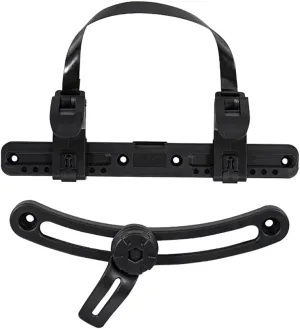 Zcargel Bike Side Bag Buckle,PVC Adjustable Side Buckle 360 Degree Bike Side Bag Buckle Bicycle Buckle Cycling Equipment Bicycle Accessories for Bicycle Bag