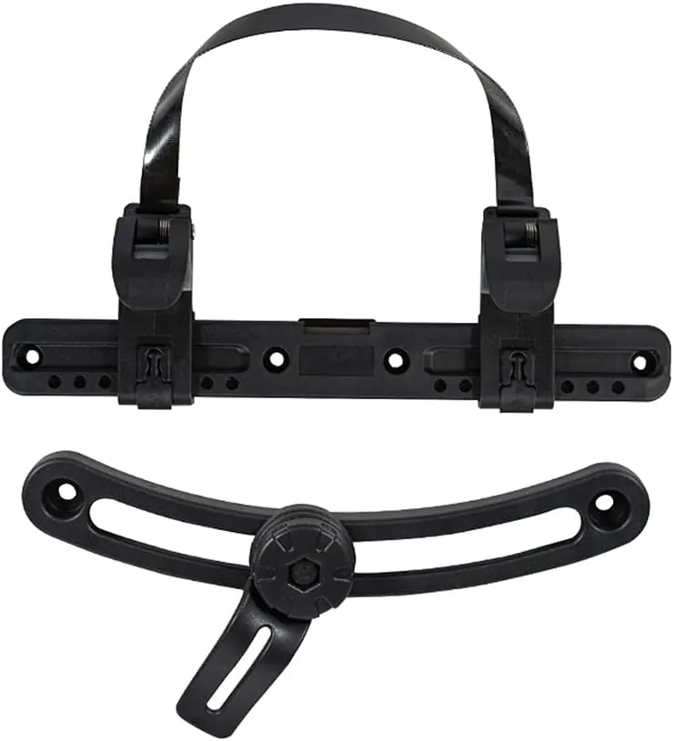 Zcargel Bike Side Bag Buckle,PVC Adjustable Side Buckle 360 Degree Bike Side Bag Buckle Bicycle Buckle Cycling Equipment Bicycle Accessories for Bicycle Bag