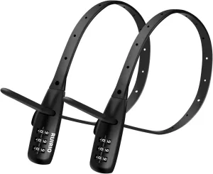 Zip Tie Lock Adjustable Cable Lock for Bicycle, Electric Bicycle, Kids Bike, Fridge, Scooter, Cabinets, Drawers, Gates, Fences, Helmet,Toolboxes,2 Pack (Black)